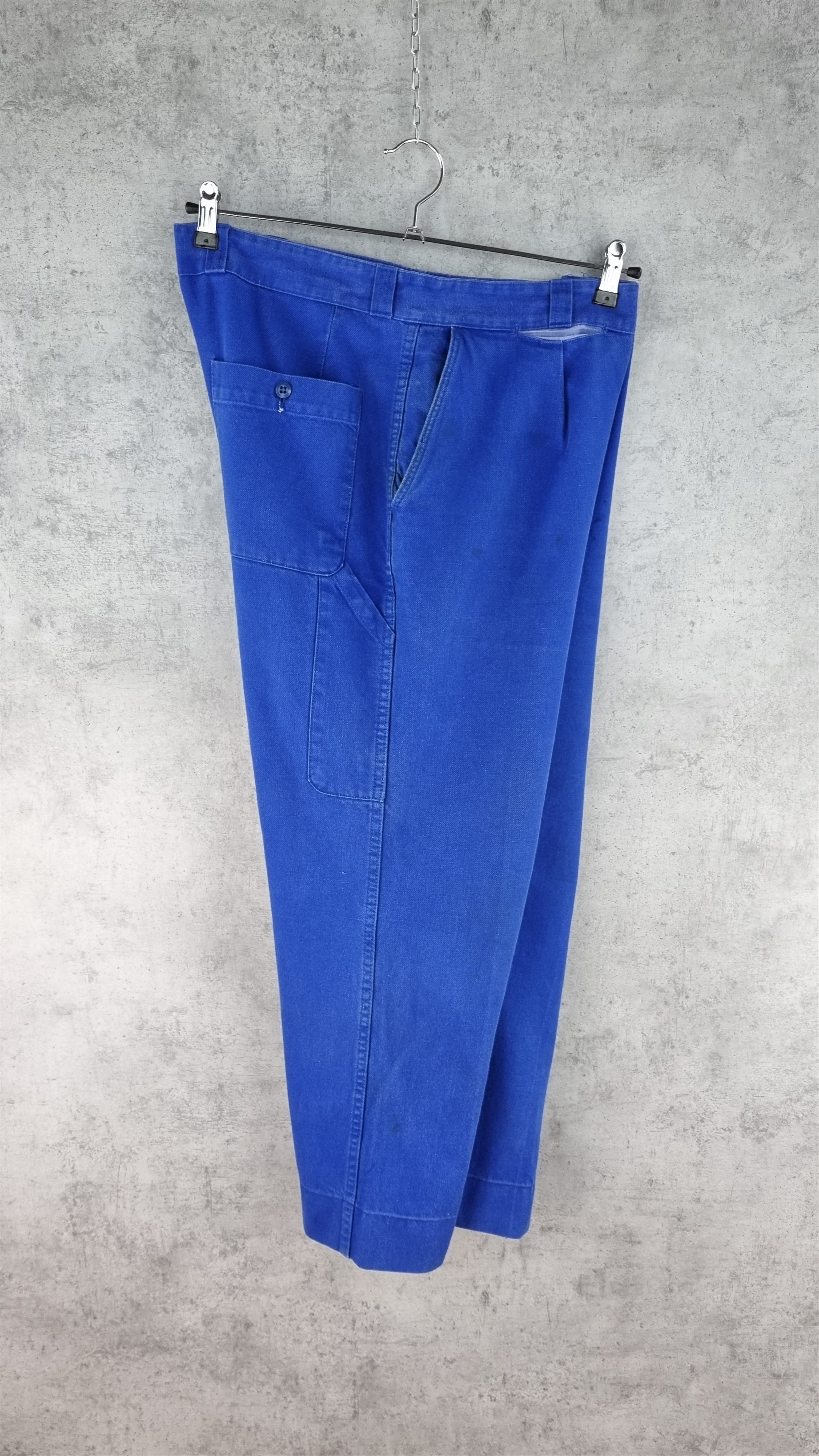 Le Laboureur × Vetra Rare 70s LE PEROQUET French Worker Pants(Brad Pitt) Size US 34 / EU 50 - 4 Thumbnail