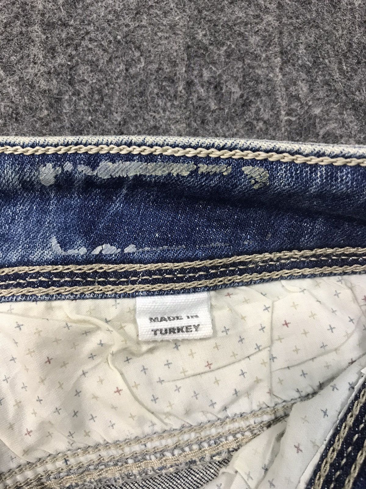 Japanese Brand × Vintage Vtg Trf Denim Skinny Fit Cut Style Pant Distressed Denim Size US 28 / EU 44 - 6 Thumbnail