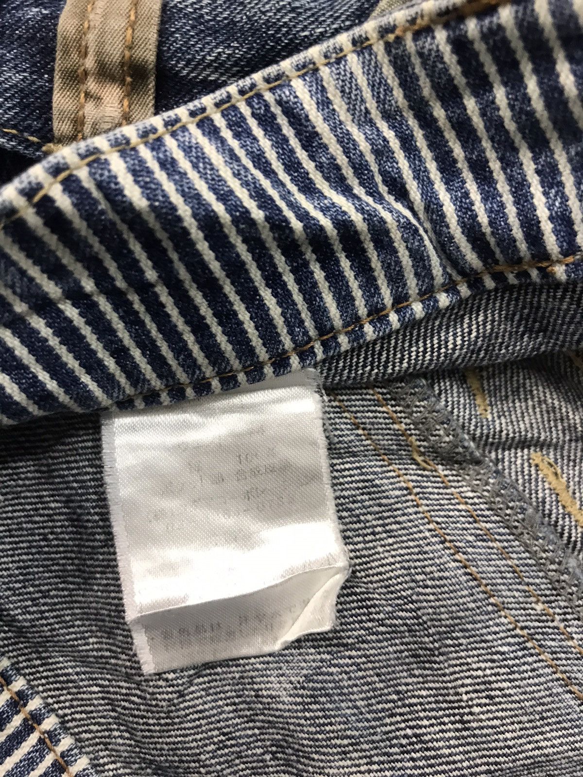 Japanese Brand × Vintage Double Waist Jean Pant Dominated Straight Cut Size US 30 / EU 46 - 6 Thumbnail