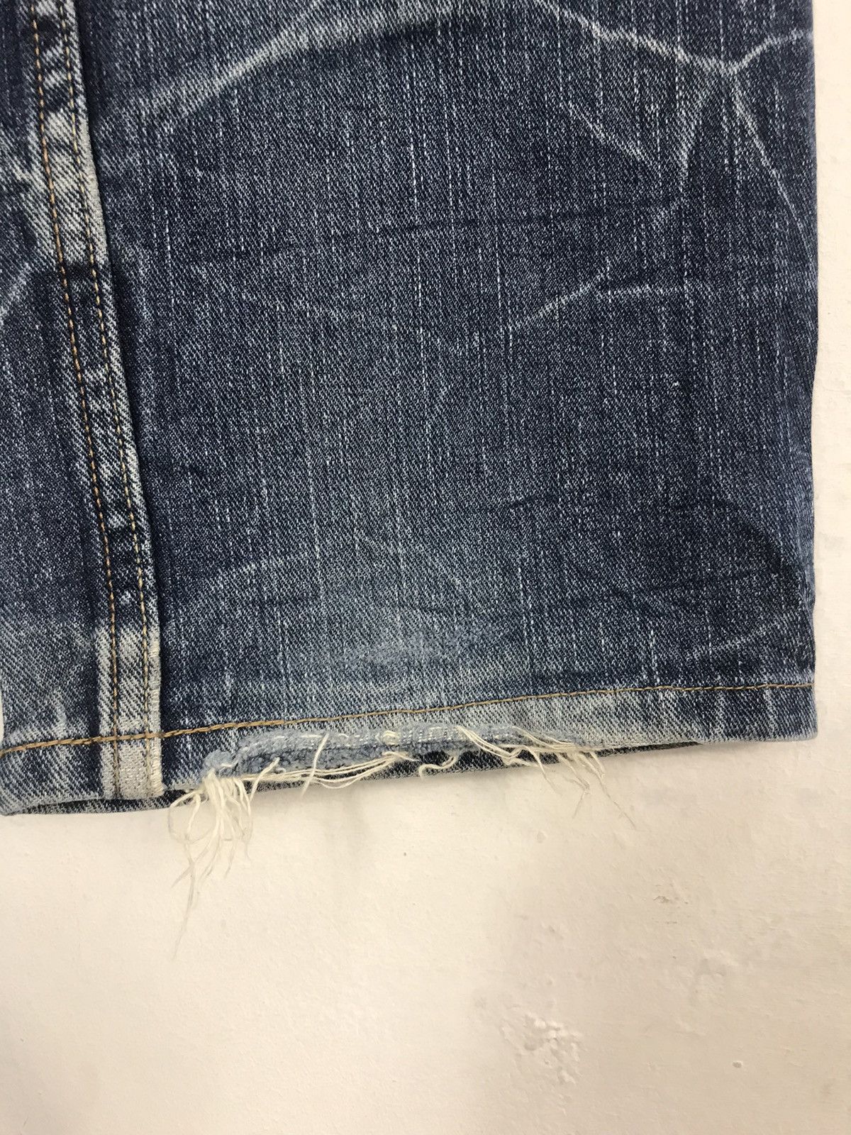 Japanese Brand × Vintage Double Waist Jean Pant Dominated Straight Cut Size US 30 / EU 46 - 14 Thumbnail
