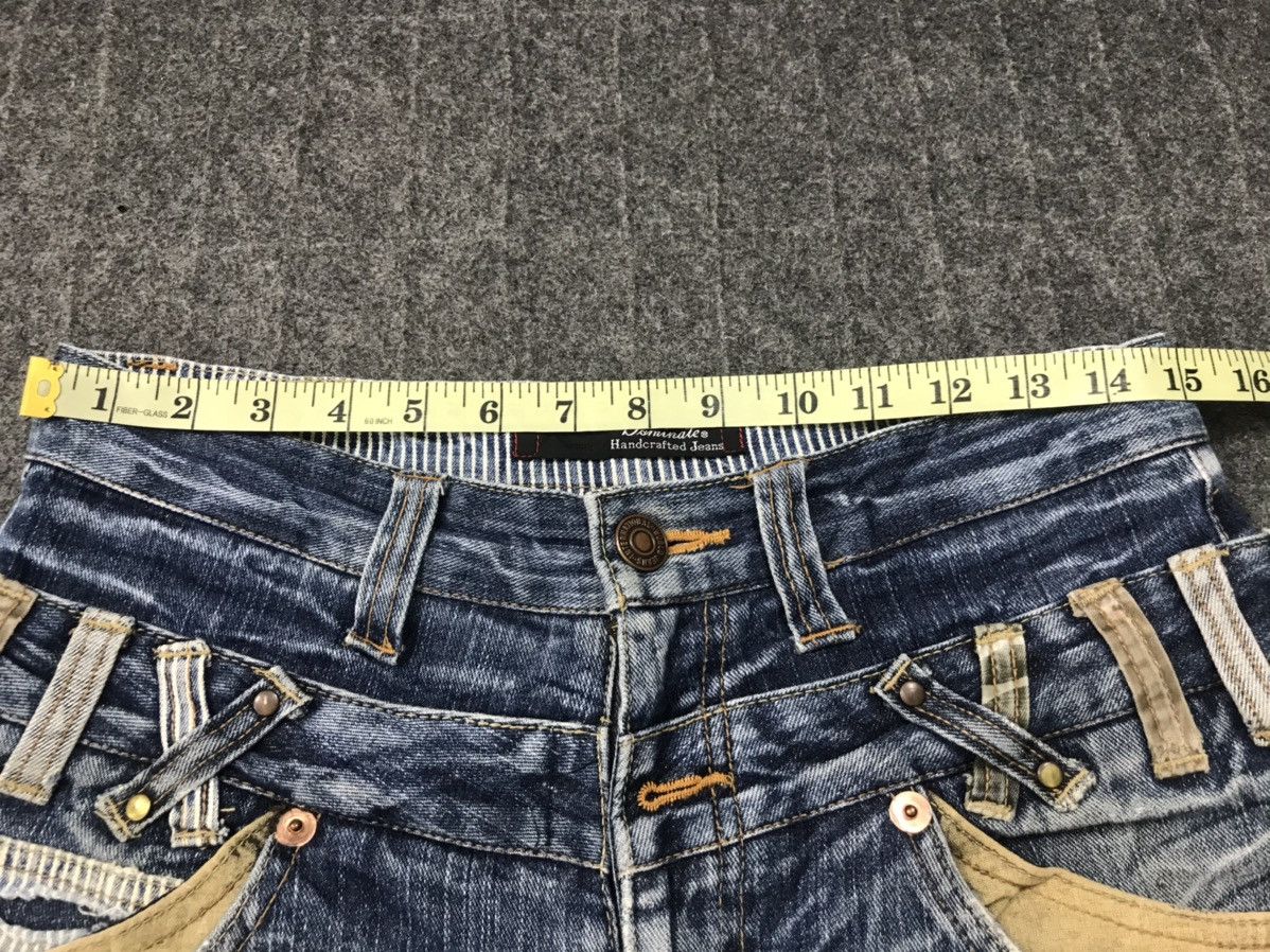 Japanese Brand × Vintage Double Waist Jean Pant Dominated Straight Cut Size US 30 / EU 46 - 8 Thumbnail