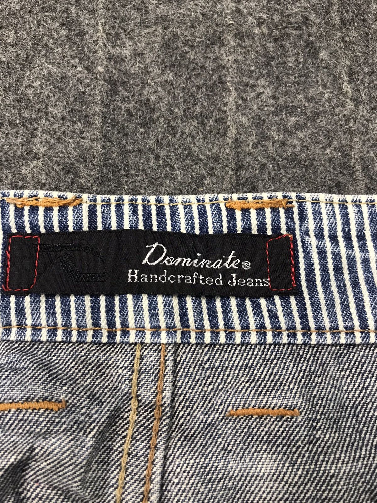 Japanese Brand × Vintage Double Waist Jean Pant Dominated Straight Cut Size US 30 / EU 46 - 5 Thumbnail