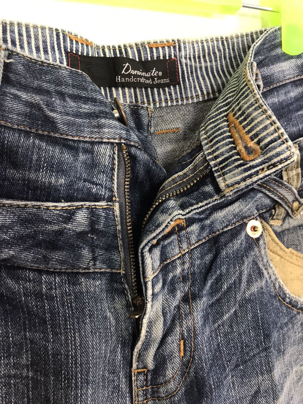Japanese Brand × Vintage Double Waist Jean Pant Dominated Straight Cut Size US 30 / EU 46 - 3 Thumbnail