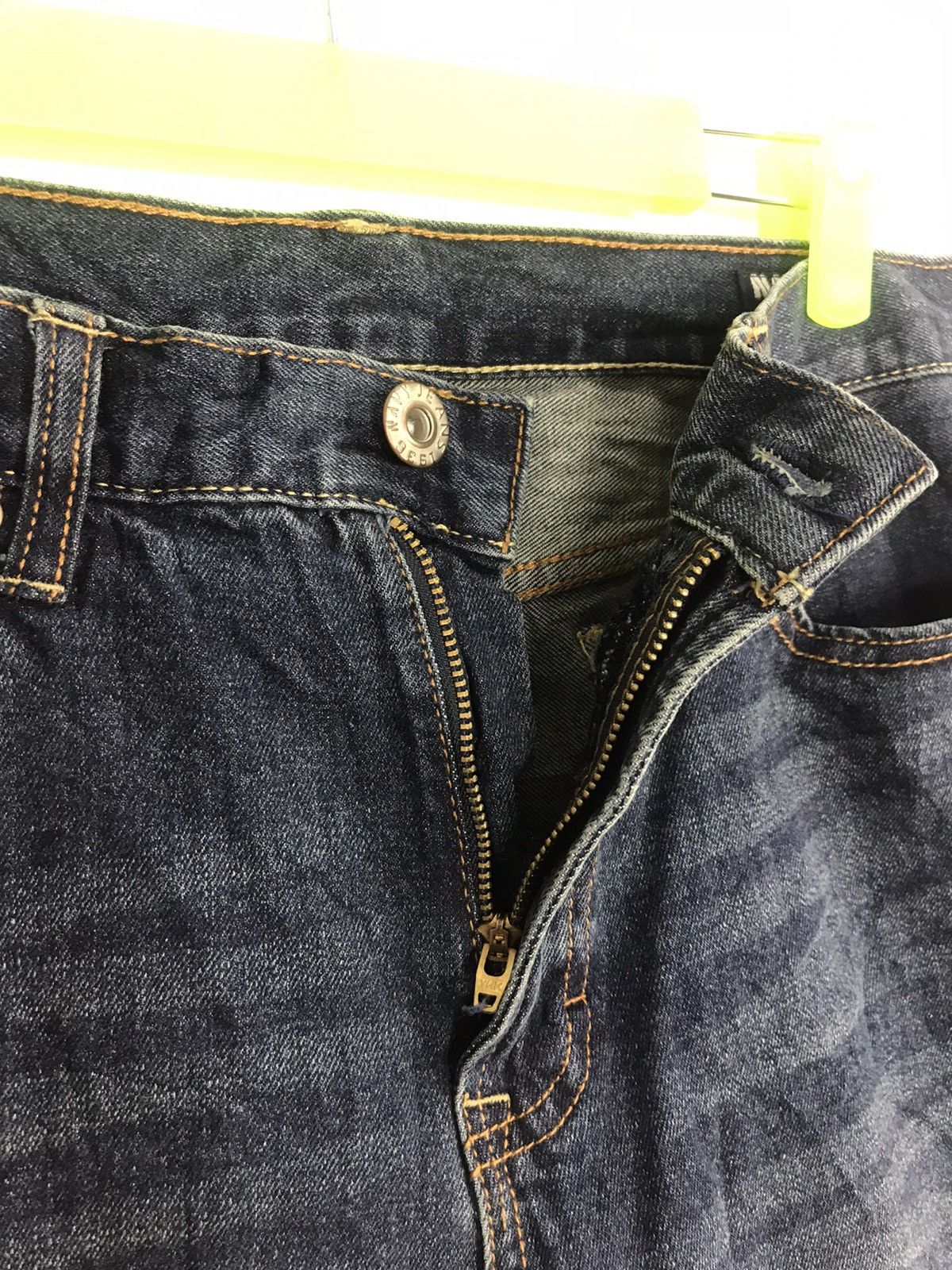 Old Navy Navy Jeans 1936 Japanese Brand Regular Fits Selvedge Size US 30 / EU 46 - 3 Thumbnail