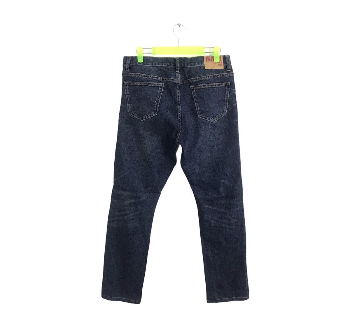 Old Navy Navy Jeans 1936 Japanese Brand Regular Fits Selvedge Size US 30 / EU 46 - 2 Thumbnail