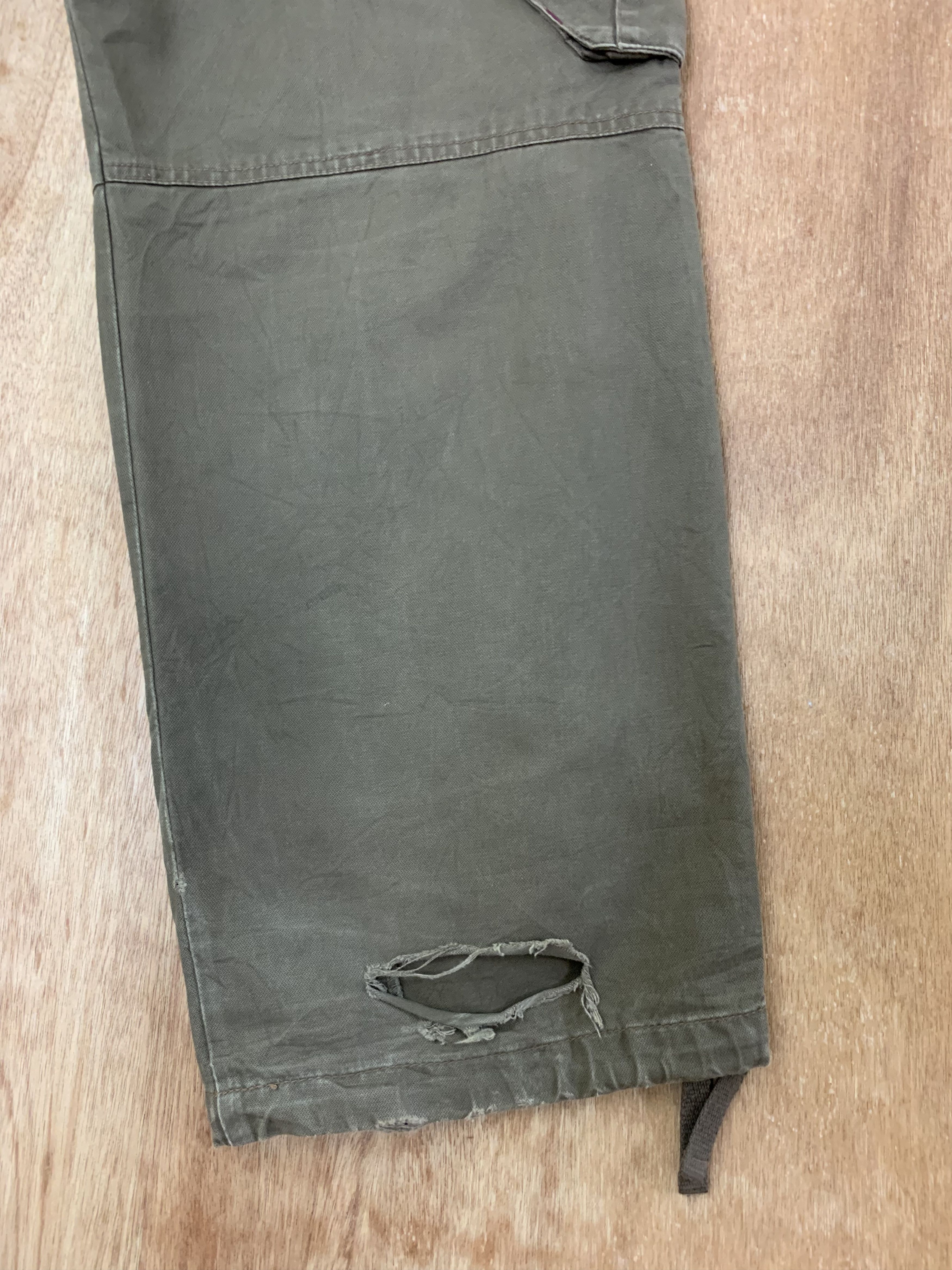 Japanese Brand Cargo Pants Brown Multipocket Utility Pants Travis Scott Size US 31 - 13 Thumbnail