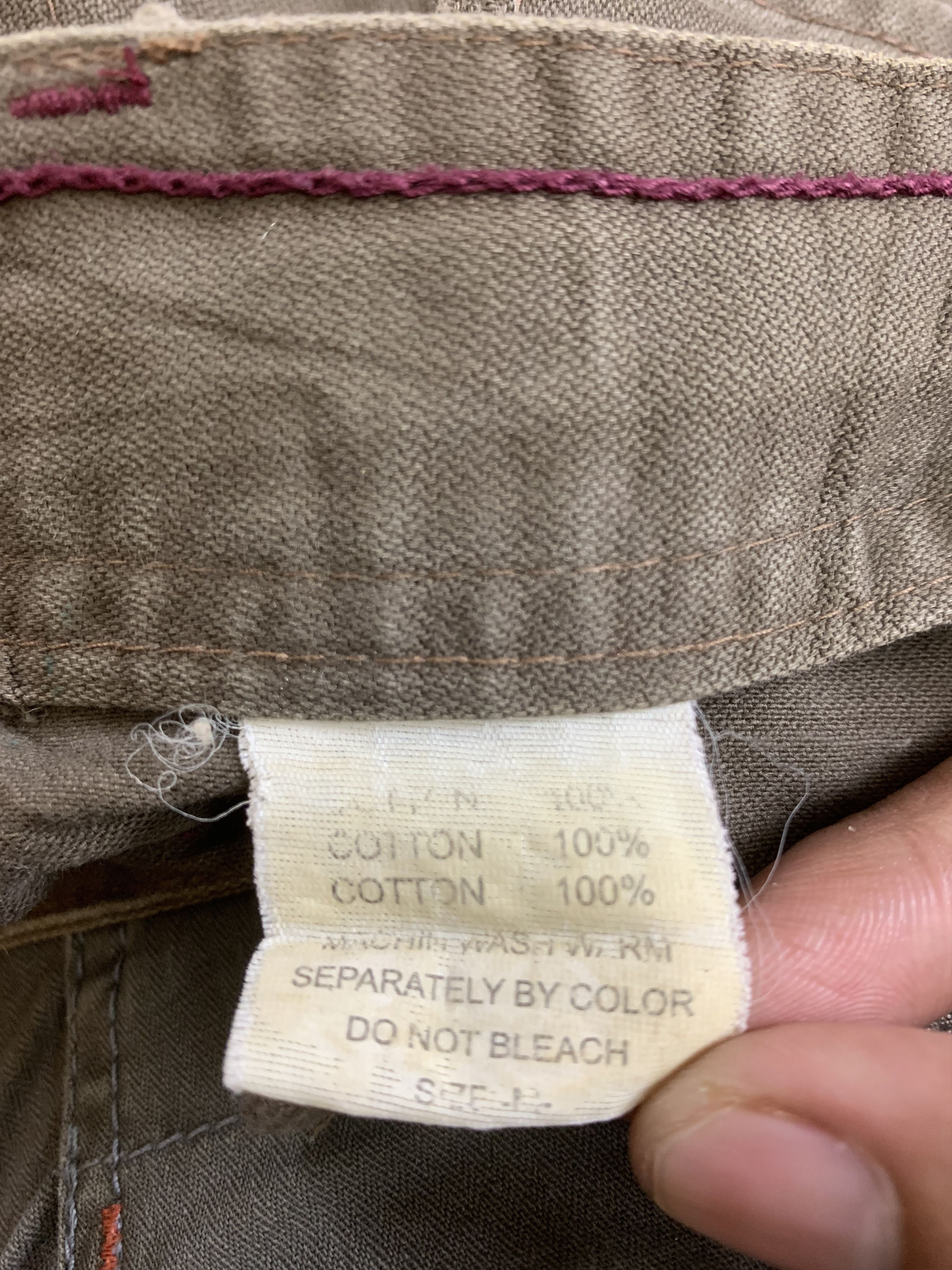 Japanese Brand Cargo Pants Brown Multipocket Utility Pants Travis Scott Size US 31 - 18 Thumbnail