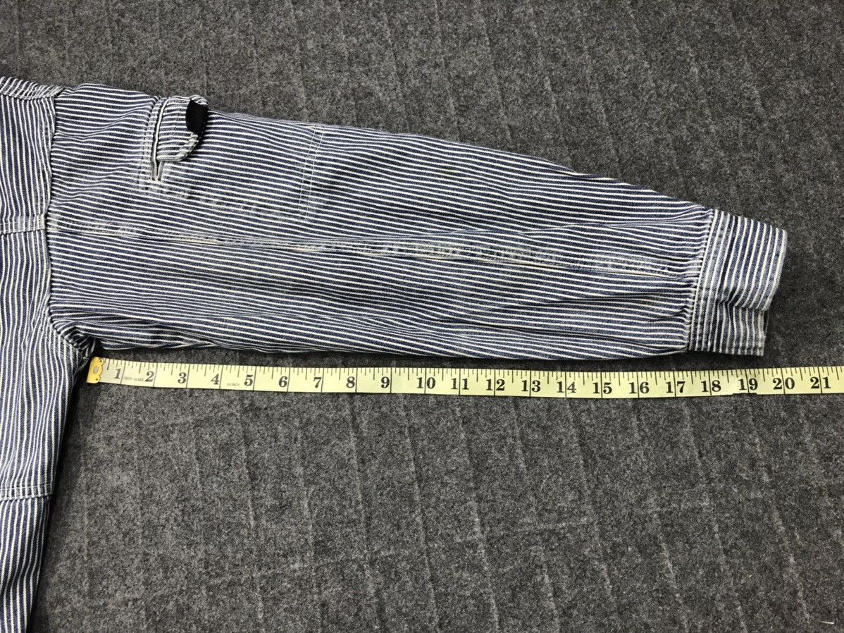 Japanese Brand Hickory KR Cat Tsunagi Striped Denim Pant Workwear Size US 42 / EU 58 - 17 Thumbnail