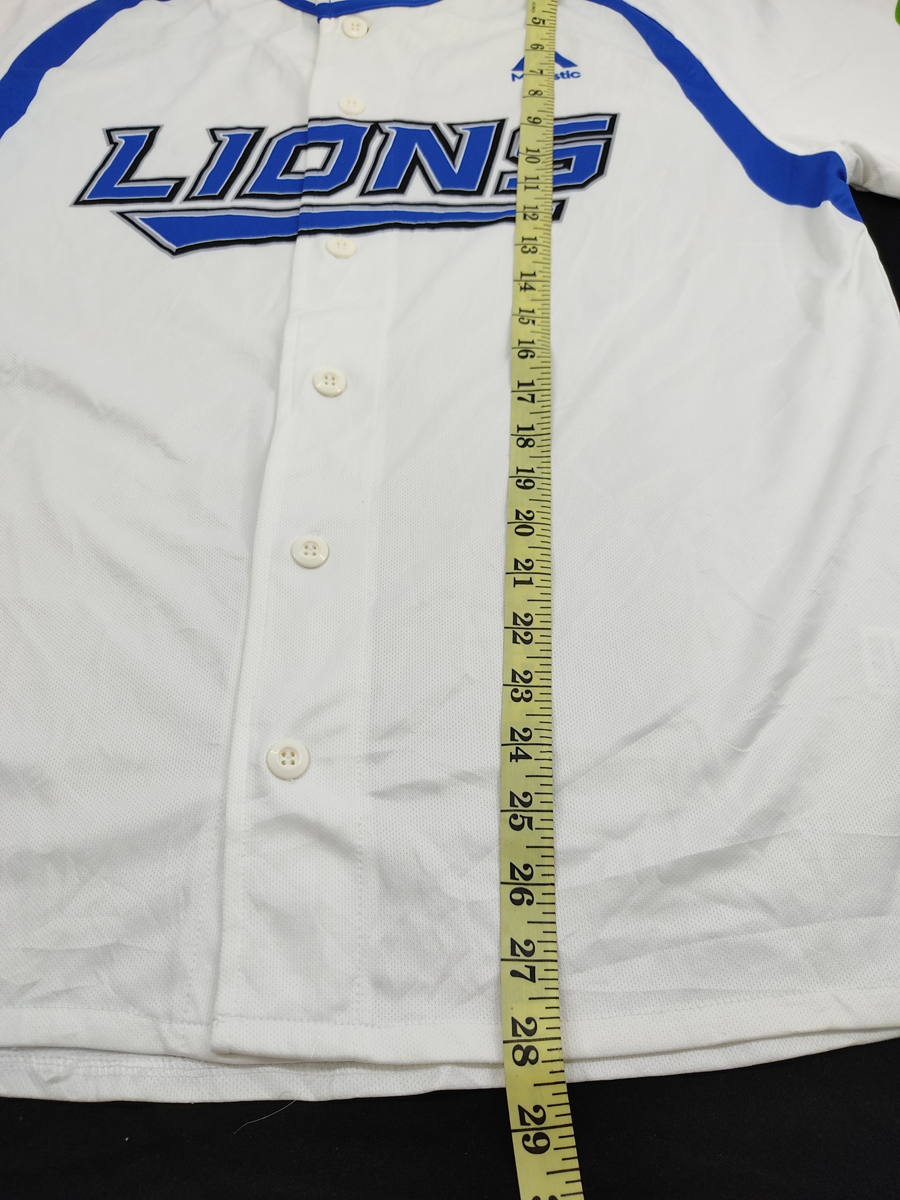 Majestic Lions Sportswear Vintage Jersey Softball Baseball Size US L / EU 52-54 / 3 - 6 Thumbnail