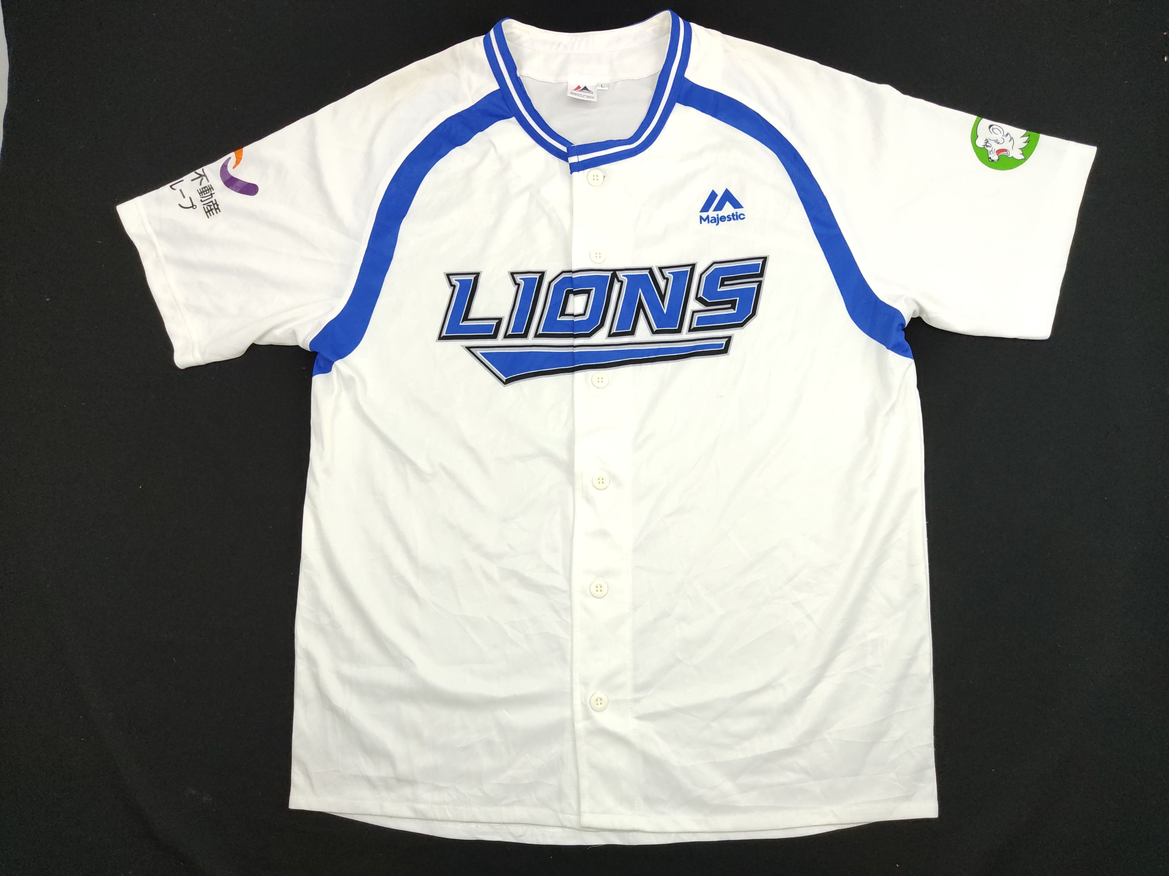 Majestic Lions Sportswear Vintage Jersey Softball Baseball Size US L / EU 52-54 / 3 - 1 Thumbnail