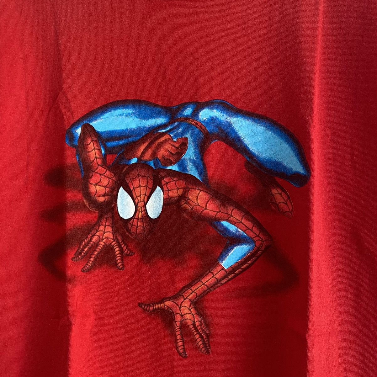 Vintage vintage spiderman t-shirt Size US M / EU 48-50 / 2 - 3 Thumbnail