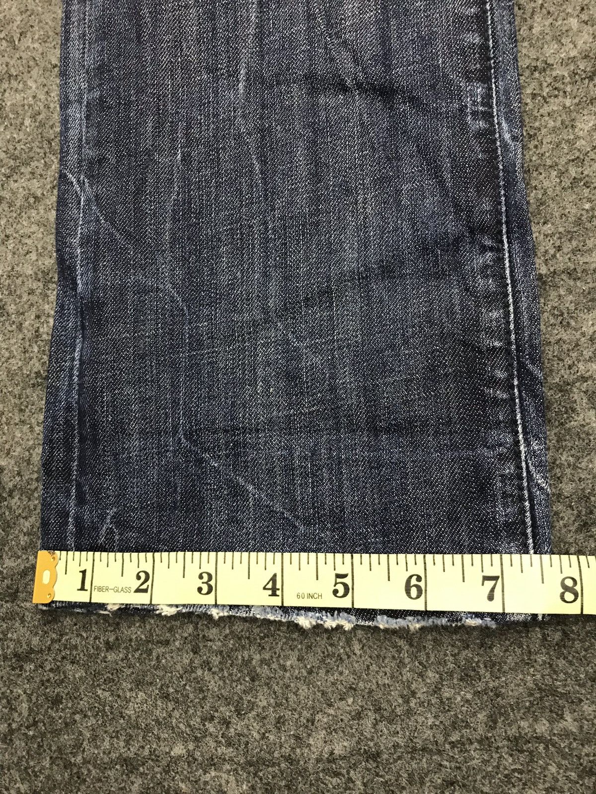 Japanese Brand Colin’s 741 Rigid Turquality Turkey Denim Jeans Distressed Size US 30 / EU 46 - 16 Thumbnail