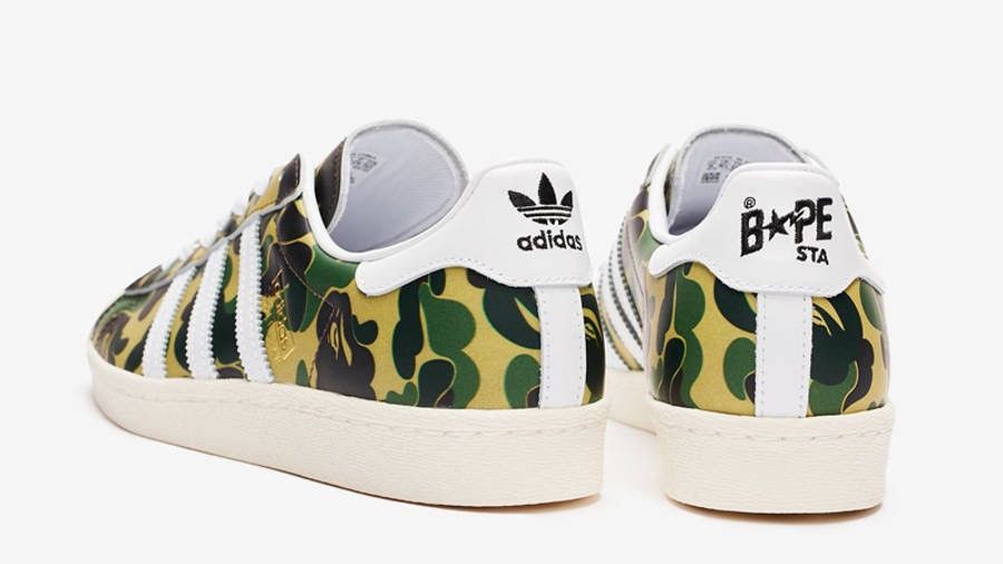 Adidas × Bape Bape x Adidas Superstar 80s Size US 8 / EU 41 - 5 Thumbnail