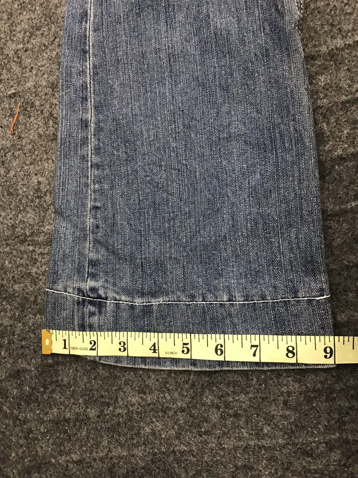 Japanese Brand Link it all Distressed Denim punk style Bootcut Size 26" / US 2 / IT 38 - 16 Thumbnail