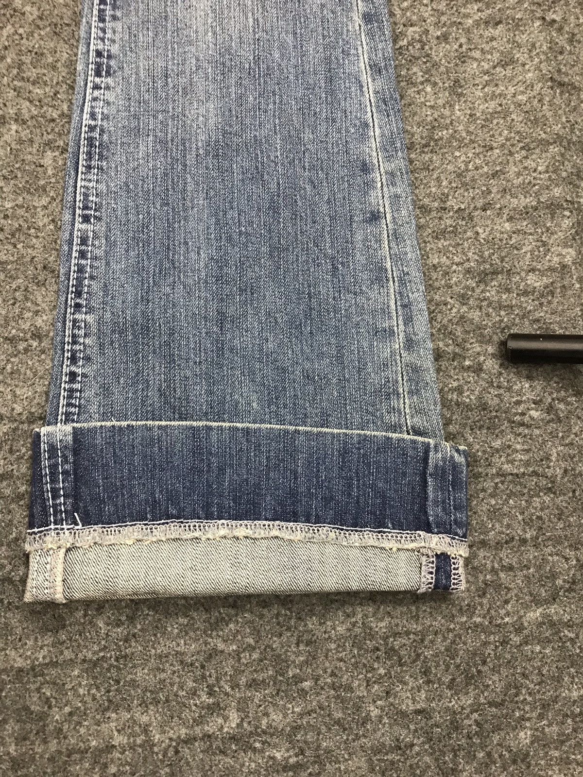 Japanese Brand Link it all Distressed Denim punk style Bootcut Size 26" / US 2 / IT 38 - 17 Thumbnail