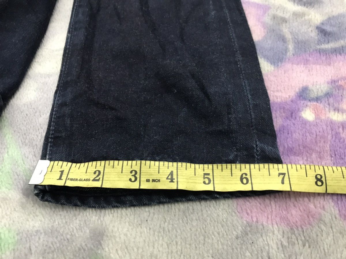 Levi's Levis 522 Selvedge Denim Jeans Bovine Leather Patch Size US 33 - 17 Thumbnail