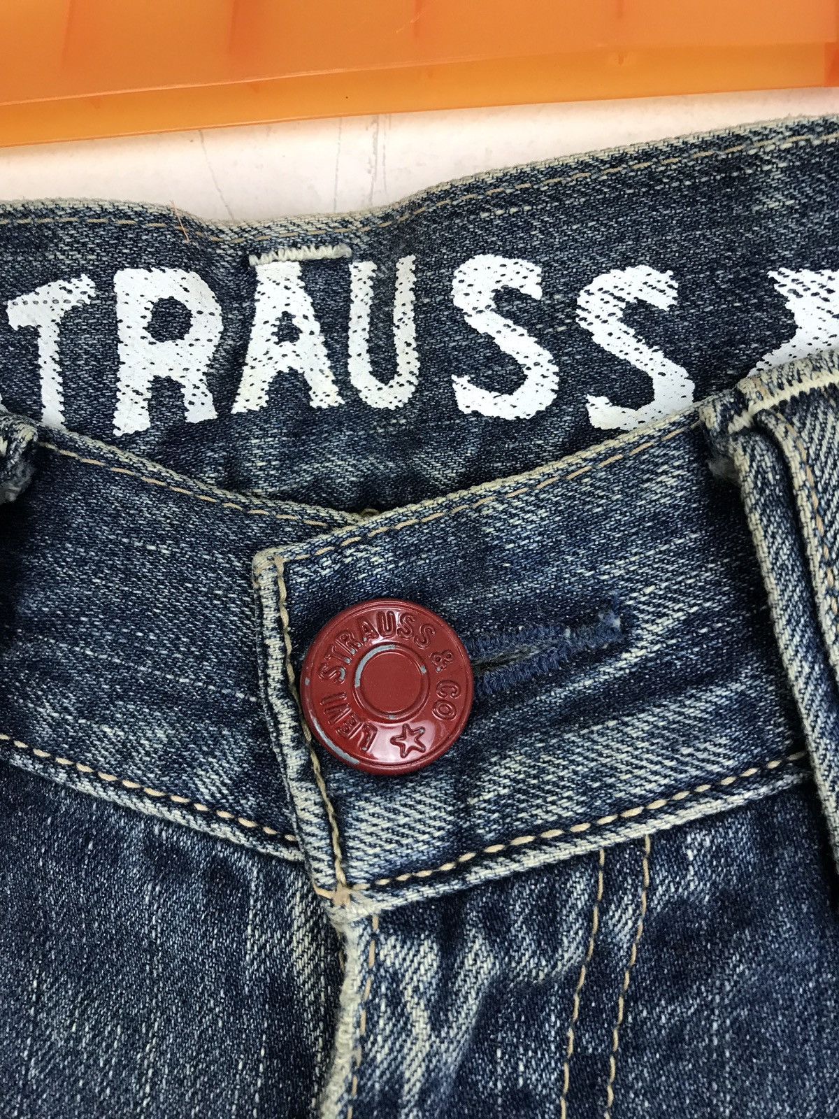 Levi's Levi’s Lvc 502 Blue Denim Jeans Distressed Closed Pockets Size US 32 / EU 48 - 8 Thumbnail