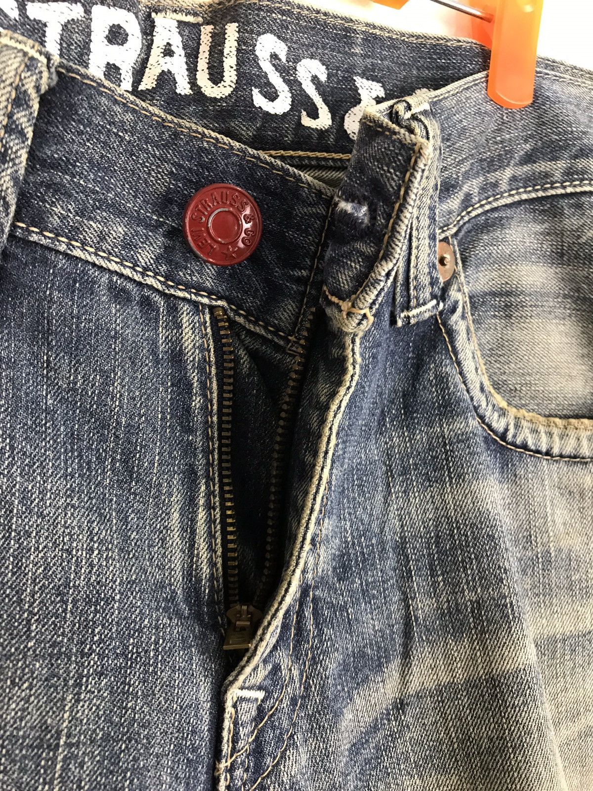 Levi's Levi’s Lvc 502 Blue Denim Jeans Distressed Closed Pockets Size US 32 / EU 48 - 11 Thumbnail