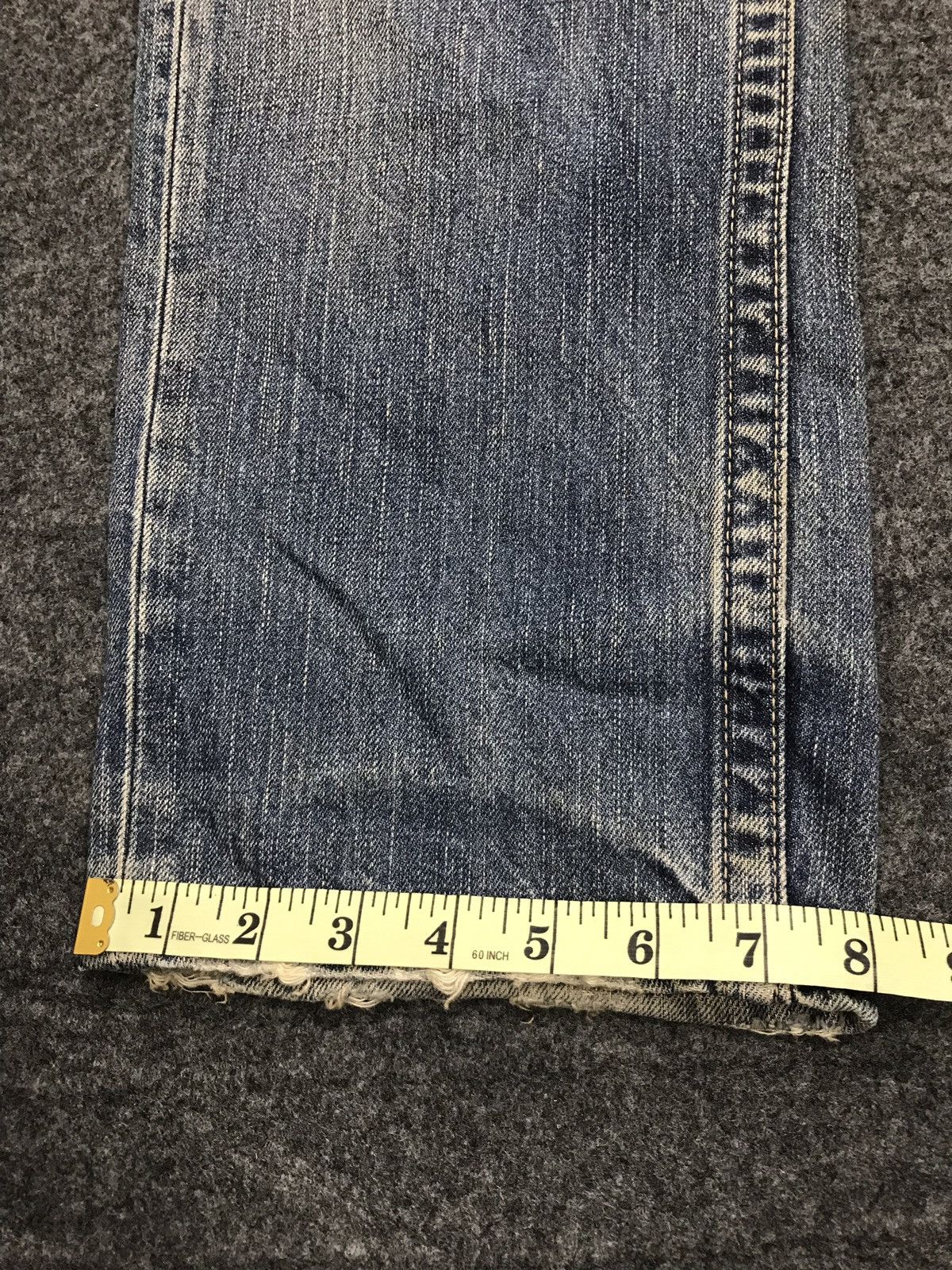Levi's Levi’s Lvc 502 Blue Denim Jeans Distressed Closed Pockets Size US 32 / EU 48 - 18 Thumbnail