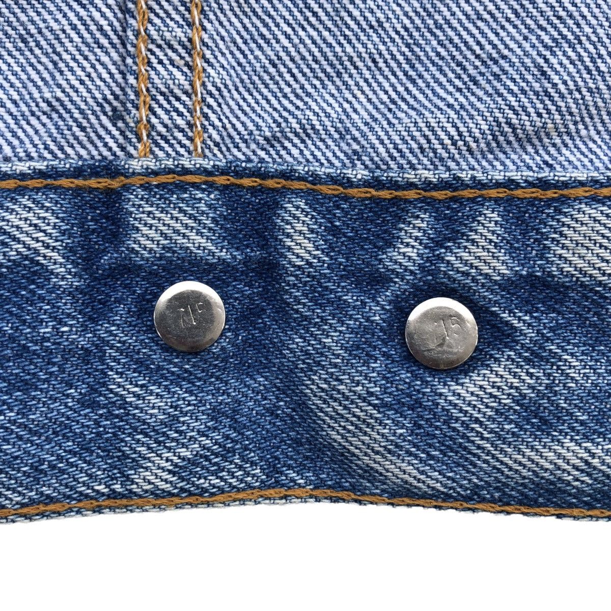 Levi's Vintage 80s Levis Denim Trucker Jacket Made In USA 🇺🇸 Size US S / EU 44-46 / 1 - 12 Thumbnail