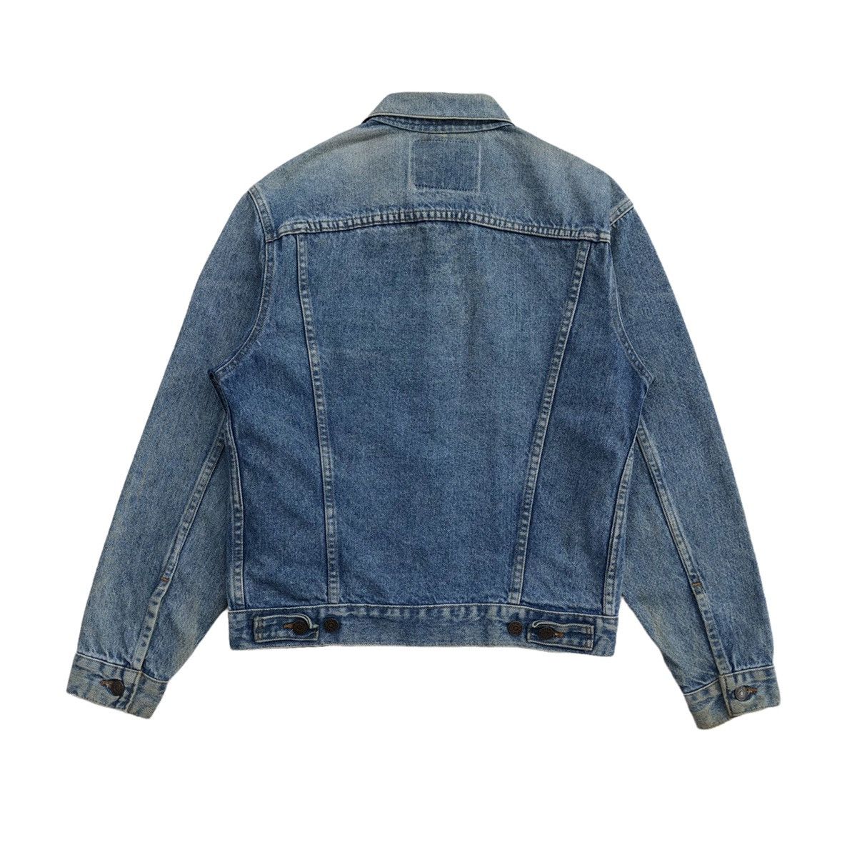 Levi's Vintage 80s Levis Denim Trucker Jacket Made In USA 🇺🇸 Size US S / EU 44-46 / 1 - 8 Thumbnail