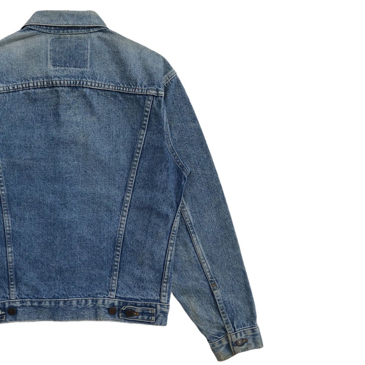 Levi's Vintage 80s Levis Denim Trucker Jacket Made In USA 🇺🇸 Size US S / EU 44-46 / 1 - 9 Thumbnail