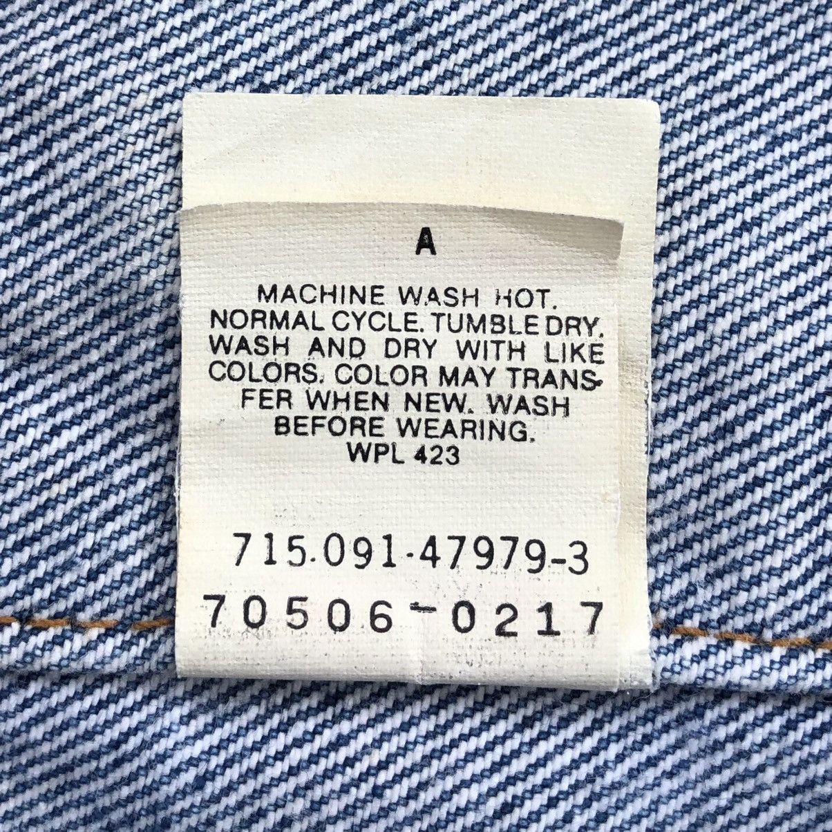 Levi's Vintage 80s Levis Denim Trucker Jacket Made In USA 🇺🇸 Size US S / EU 44-46 / 1 - 16 Thumbnail