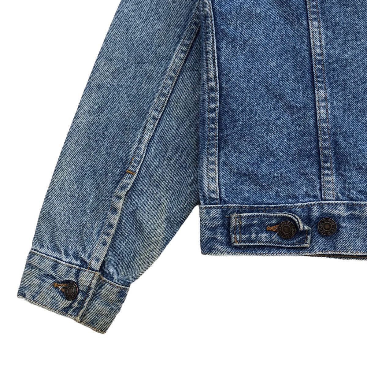 Levi's Vintage 80s Levis Denim Trucker Jacket Made In USA 🇺🇸 Size US S / EU 44-46 / 1 - 10 Thumbnail