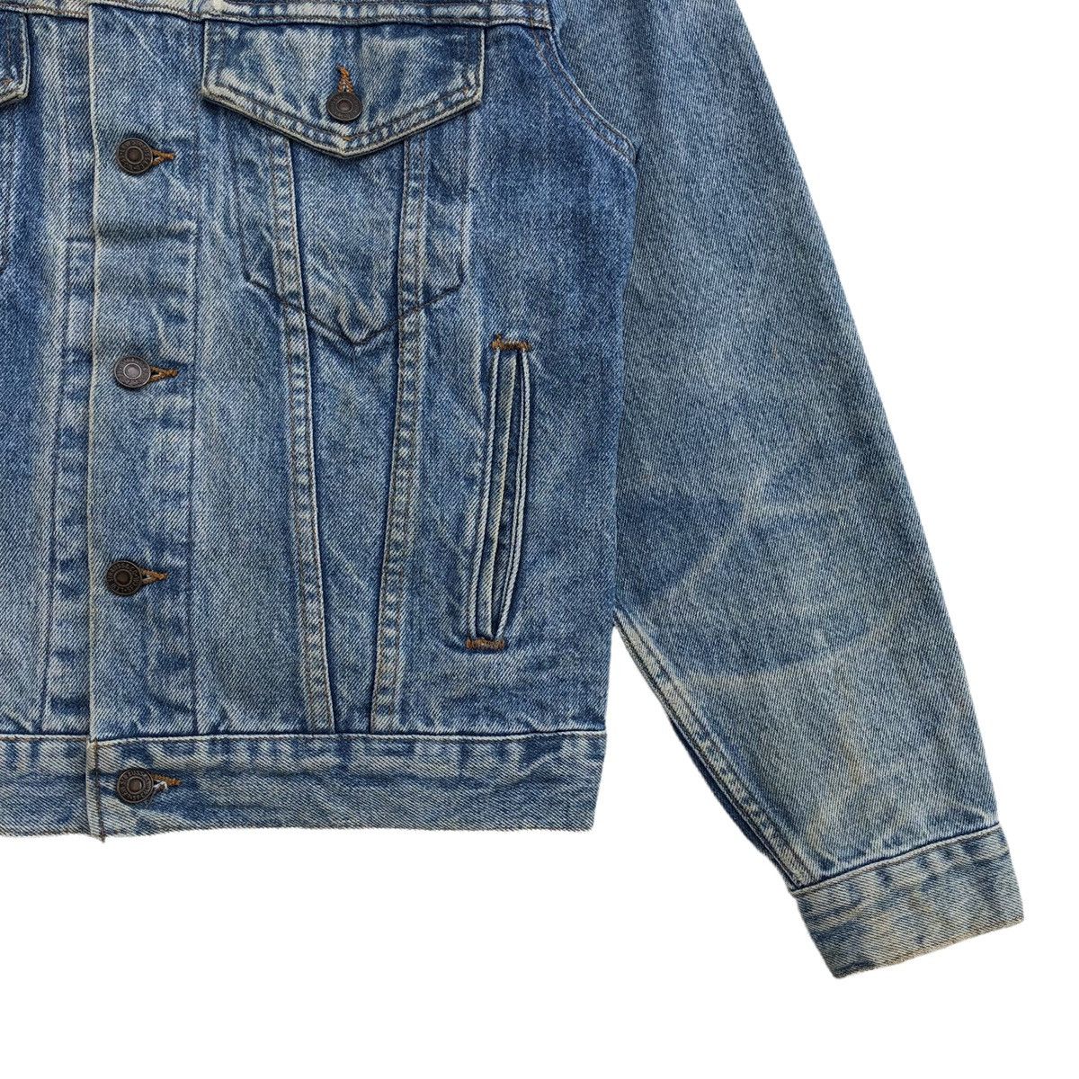 Levi's Vintage 80s Levis Denim Trucker Jacket Made In USA 🇺🇸 Size US S / EU 44-46 / 1 - 6 Thumbnail