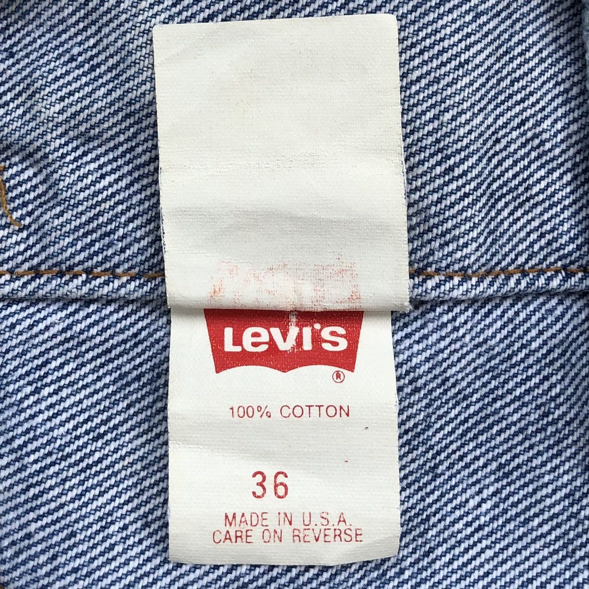 Levi's Vintage 80s Levis Denim Trucker Jacket Made In USA 🇺🇸 Size US S / EU 44-46 / 1 - 15 Thumbnail