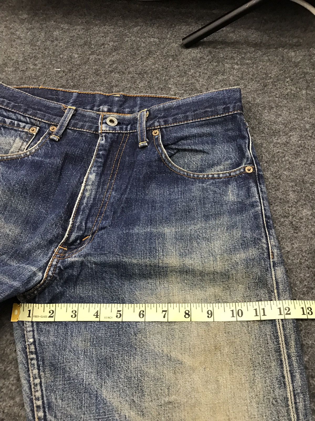 Levi's Vintage Clothing Levi’s 503 Blue Denim Jeans Pant Hype Distressed Size US 30 / EU 46 - 22 Thumbnail
