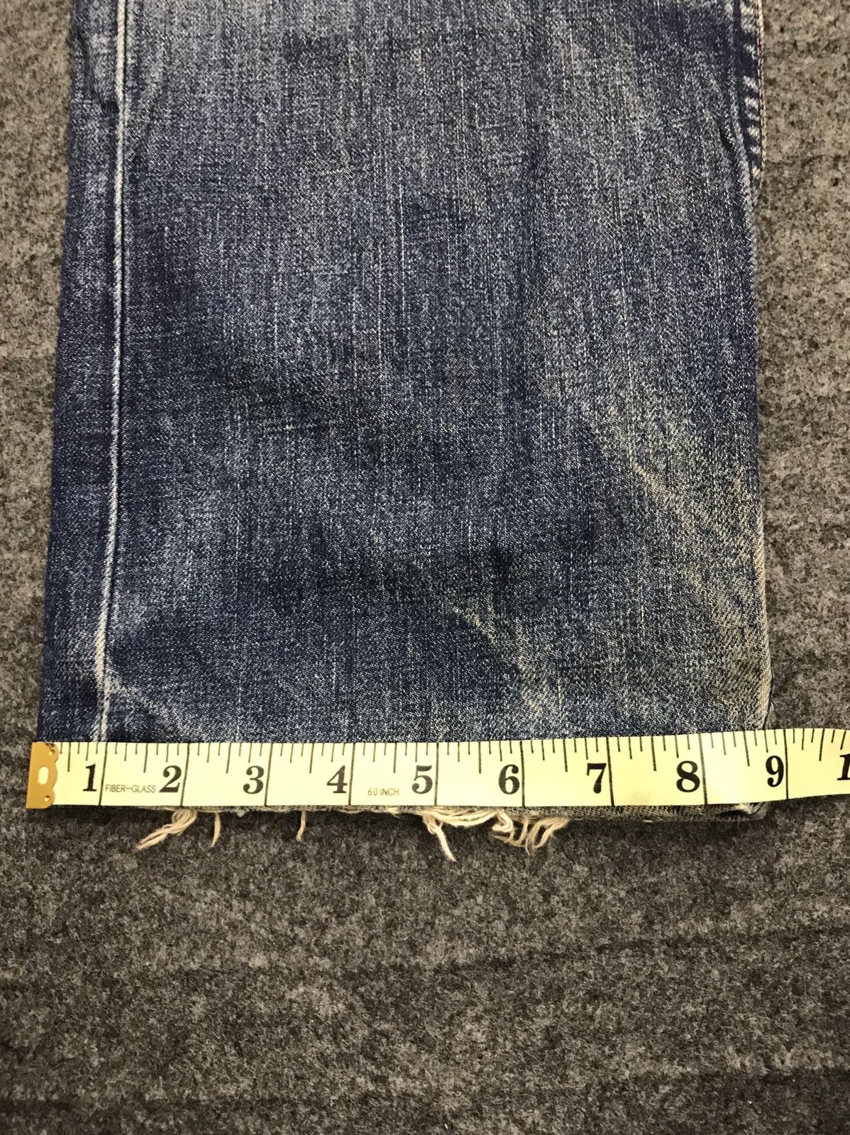 Levi's Vintage Clothing Levi’s 503 Blue Denim Jeans Pant Hype Distressed Size US 30 / EU 46 - 23 Thumbnail