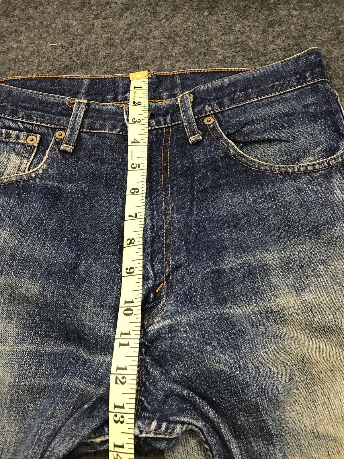 Levi's Vintage Clothing Levi’s 503 Blue Denim Jeans Pant Hype Distressed Size US 30 / EU 46 - 21 Thumbnail