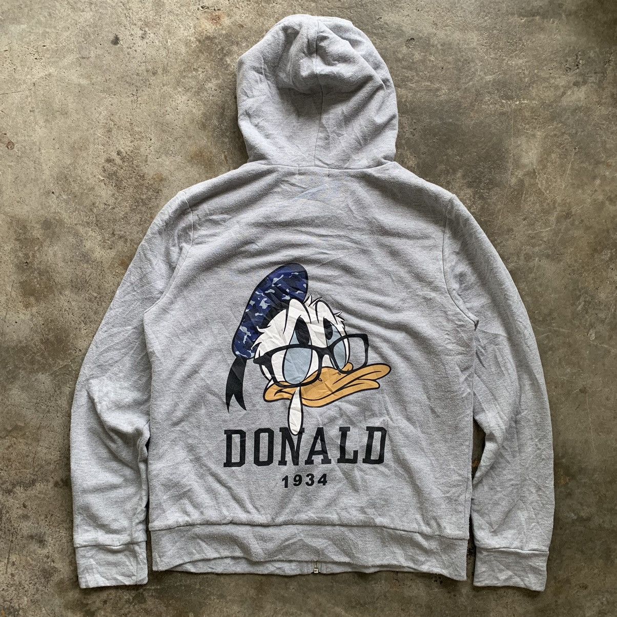 Disney Disney donald duck zipper hoodie fleece inside Size US M / EU 48-50 / 2 - 15 Thumbnail