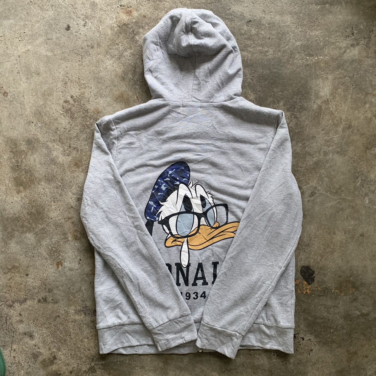 Disney Disney donald duck zipper hoodie fleece inside Size US M / EU 48-50 / 2 - 17 Thumbnail