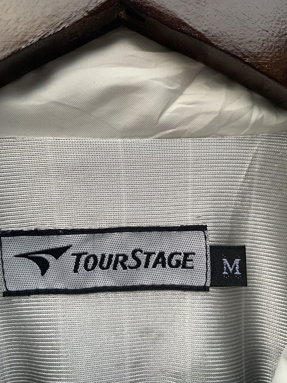 Japanese Brand VINTAGE TOUR STAGE BRIDGESTONE HALF ZIPPER JACKET Size US M / EU 48-50 / 2 - 8 Thumbnail