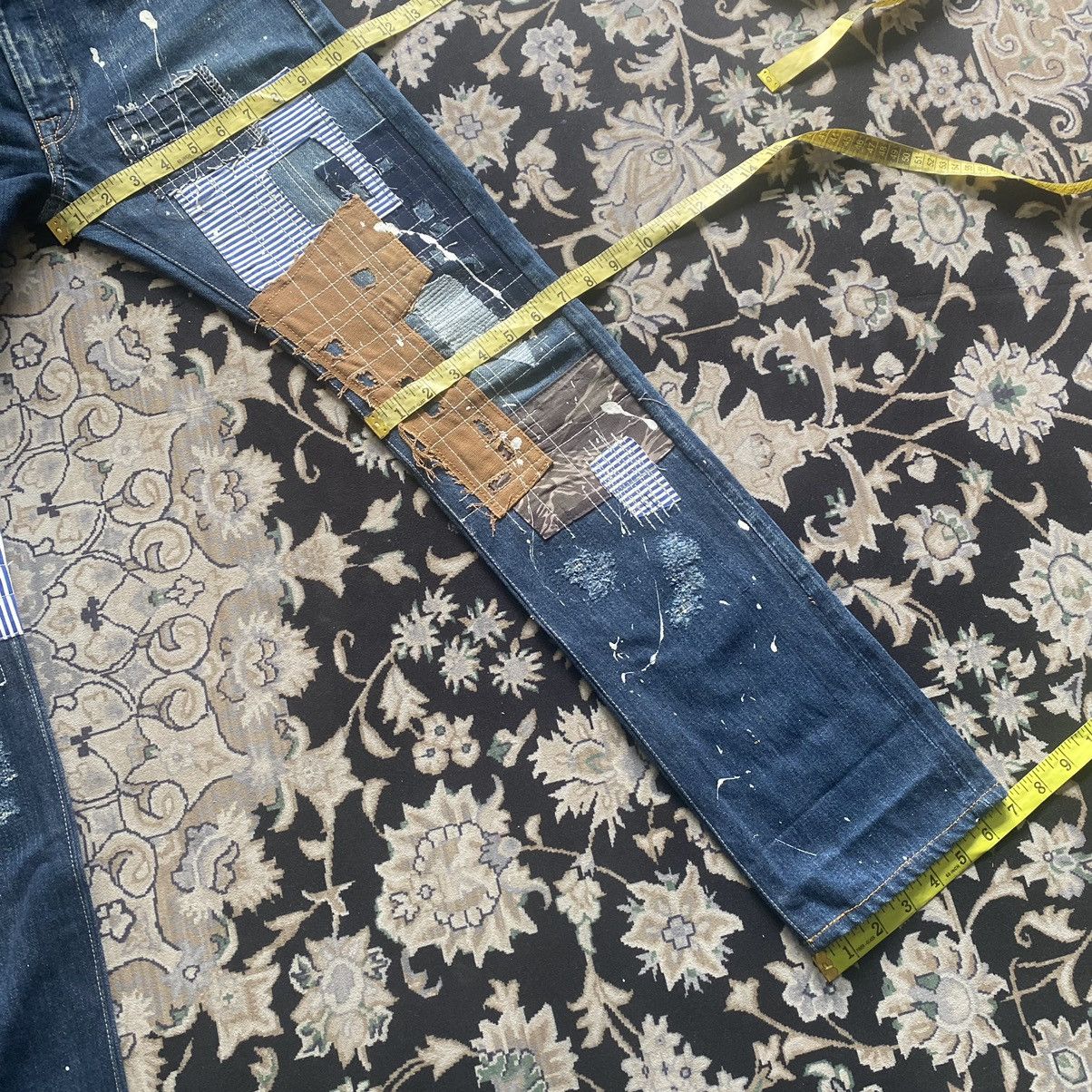 Kapital Kapital Boro Sashiko Patchwork Denim Selvedge Reworked Fit Size US 28 / EU 44 - 24 Thumbnail