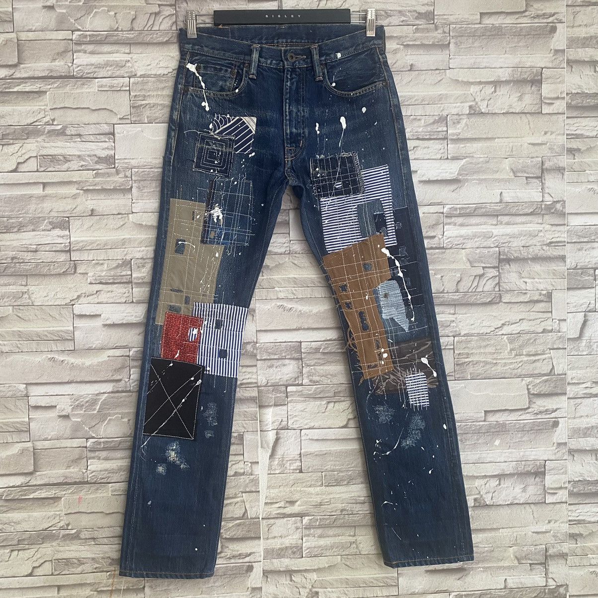 Kapital Kapital Boro Sashiko Patchwork Denim Selvedge Reworked Fit Size US 28 / EU 44 - 3 Thumbnail