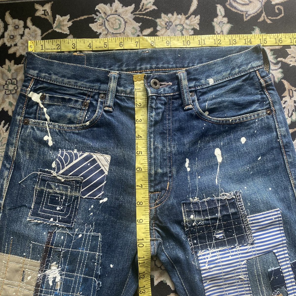Kapital Kapital Boro Sashiko Patchwork Denim Selvedge Reworked Fit Size US 28 / EU 44 - 22 Thumbnail