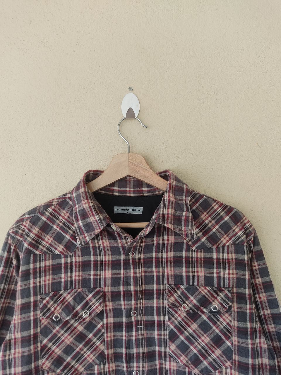 Flannel × Japanese Brand × Vintage VINTAGE BOON PAL PEARL BUTTON SNAP Size US L / EU 52-54 / 3 - 2 Thumbnail