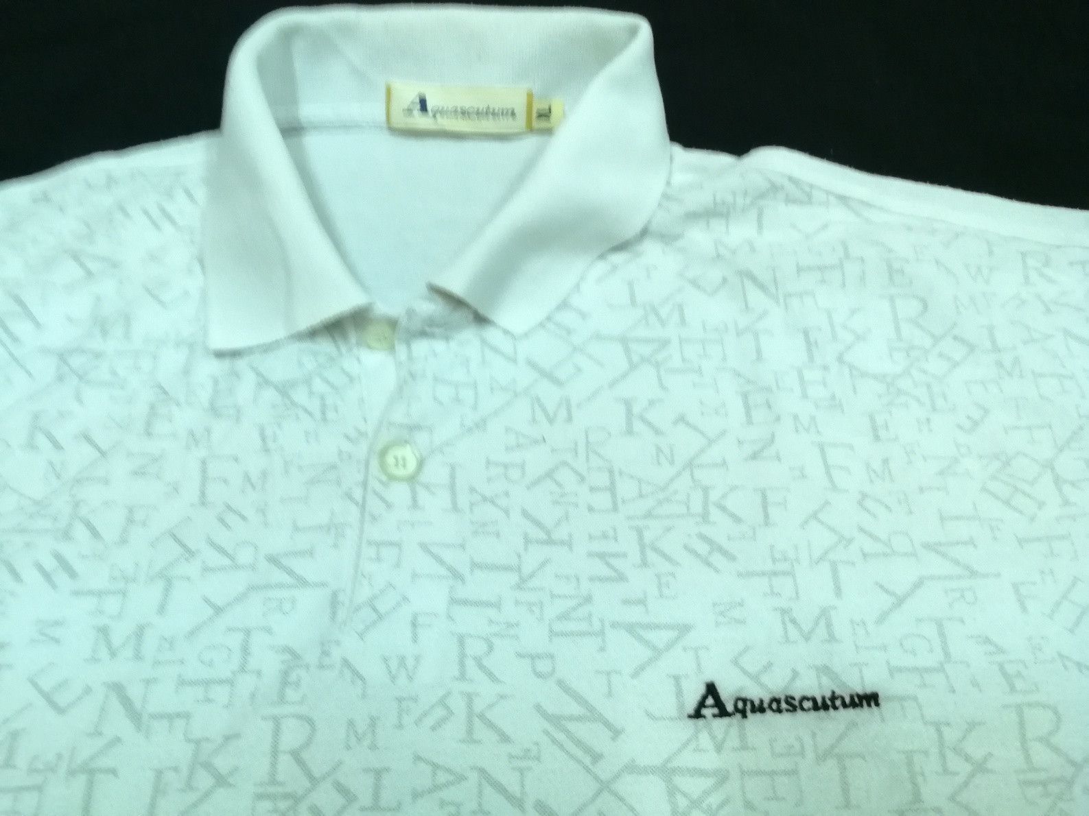 Aquascutum AQUASCUTUM London Polo Tee All Over Printed Size US L / EU 52-54 / 3 - 2 Thumbnail