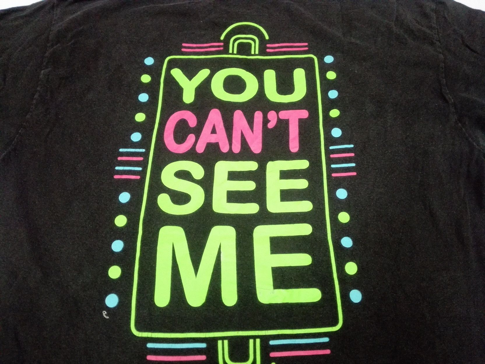 Sports Specialties John Cena You Can't See Me Wwf Wwe Wcw Tee Size US L / EU 52-54 / 3 - 9 Thumbnail