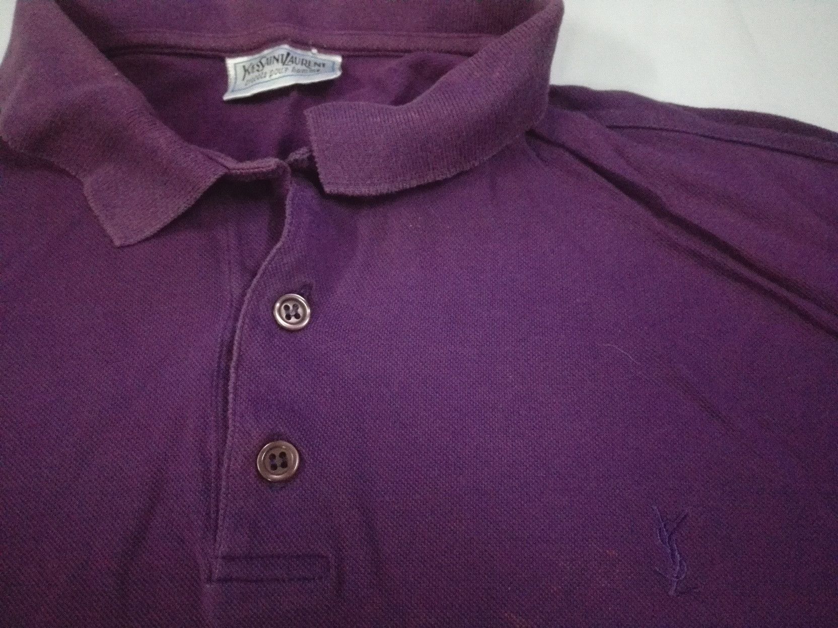 Yves Saint Laurent YSL YVES SAINT LAURENT Tricots Pour Homme POLO Size L / US 10 / IT 46 - 2 Thumbnail