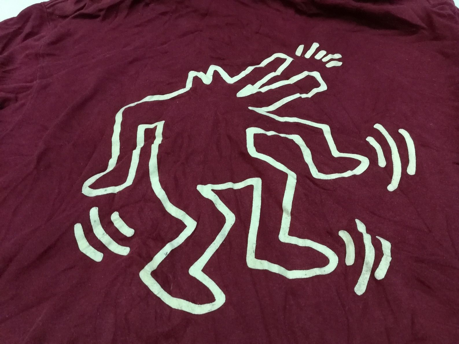 Keith Haring Vintage Art Keith Haring Buddies Best Friend Dancing Size US M / EU 48-50 / 2 - 2 Thumbnail