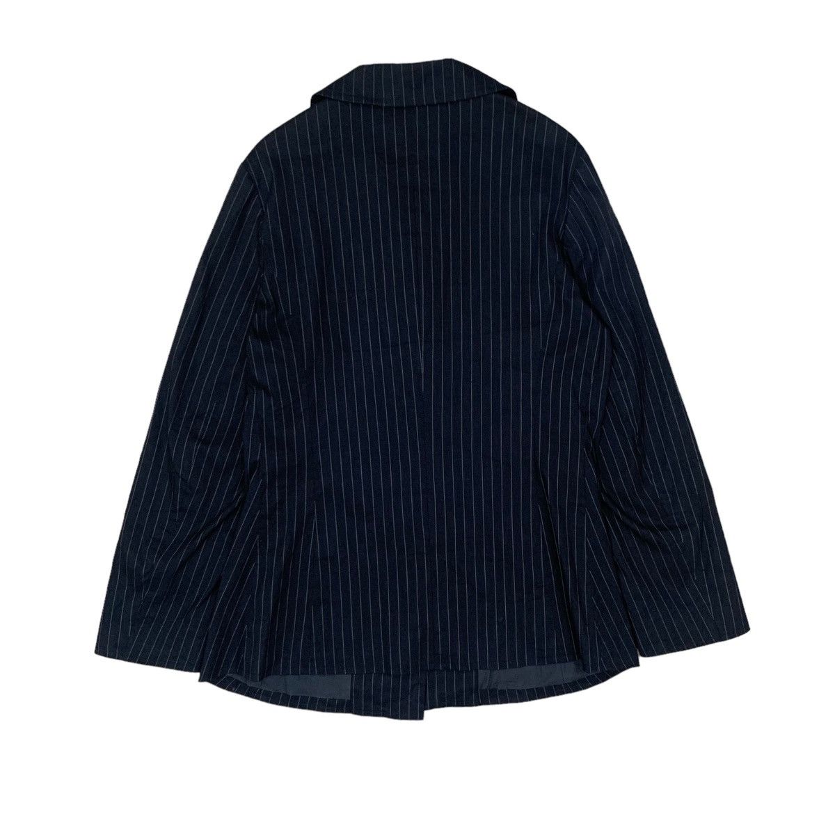 Helmut Lang 🔥Vintage Helmut Lang Striped Button Jacket Size M / US 6-8 / IT 42-44 - 2 Thumbnail