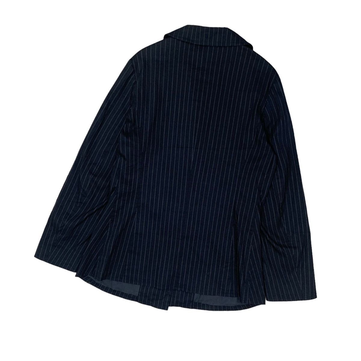 Helmut Lang 🔥Vintage Helmut Lang Striped Button Jacket Size M / US 6-8 / IT 42-44 - 6 Thumbnail