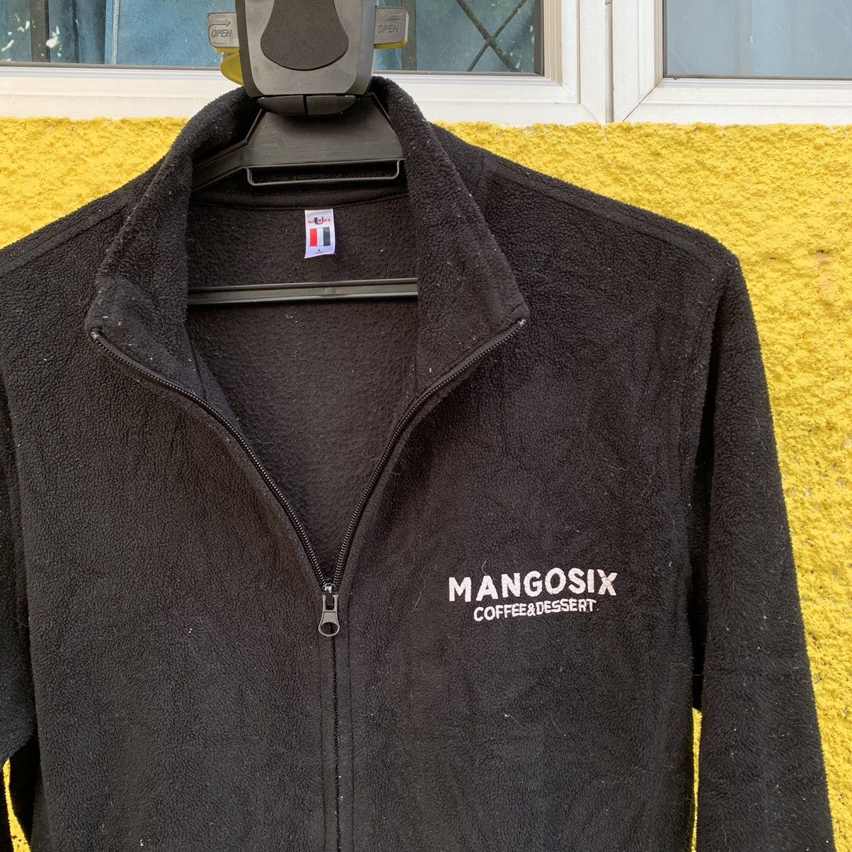 Japanese Brand Mangosix coffee & dessert fleece jacket Size US L / EU 52-54 / 3 - 4 Thumbnail