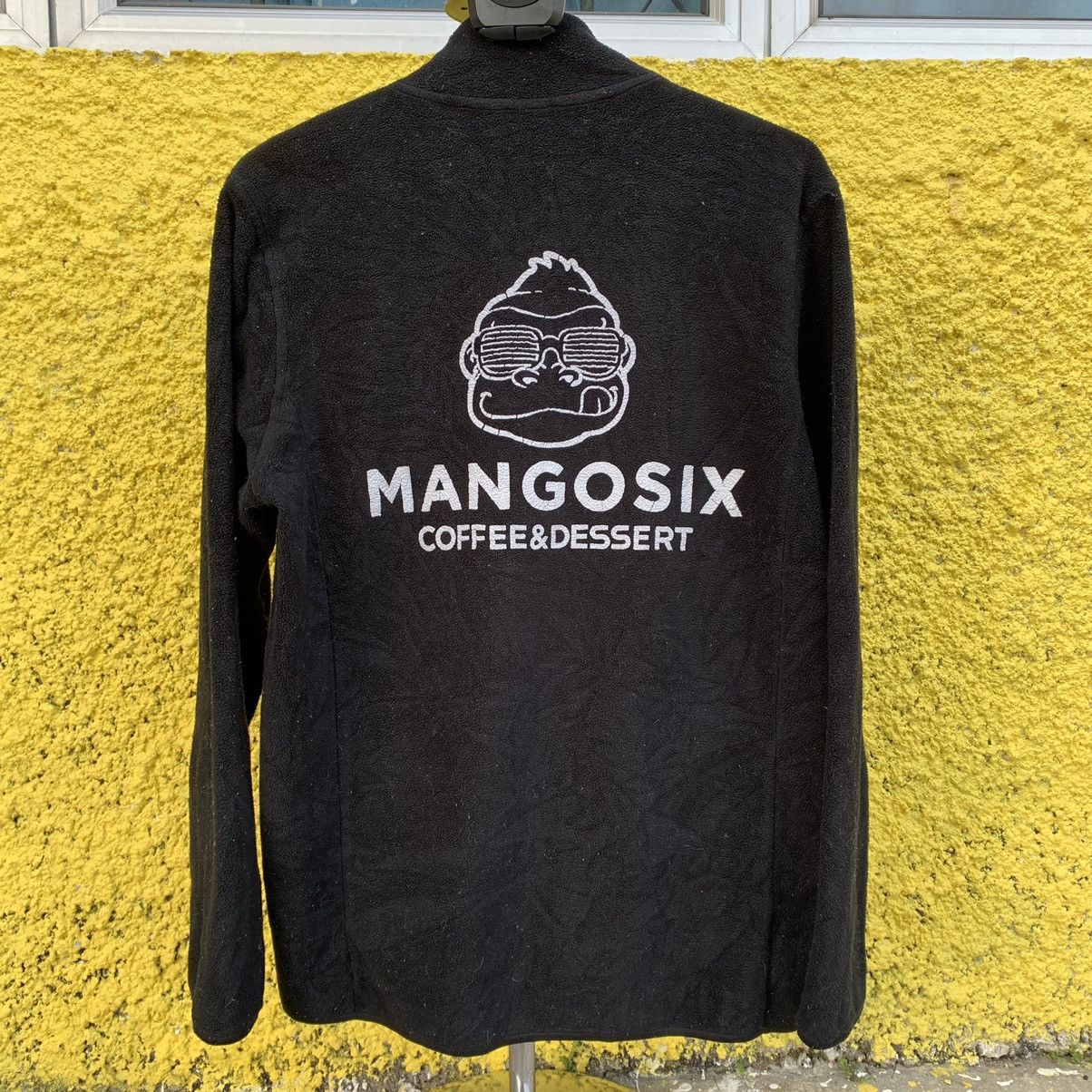 Japanese Brand Mangosix coffee & dessert fleece jacket Size US L / EU 52-54 / 3 - 2 Thumbnail