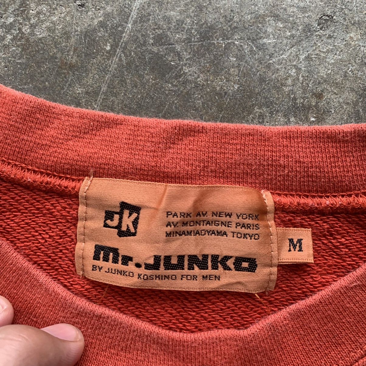 Japanese Brand Mr. Junko by Junko koshino for Men vintage 90s sweatshirt Size US M / EU 48-50 / 2 - 6 Thumbnail