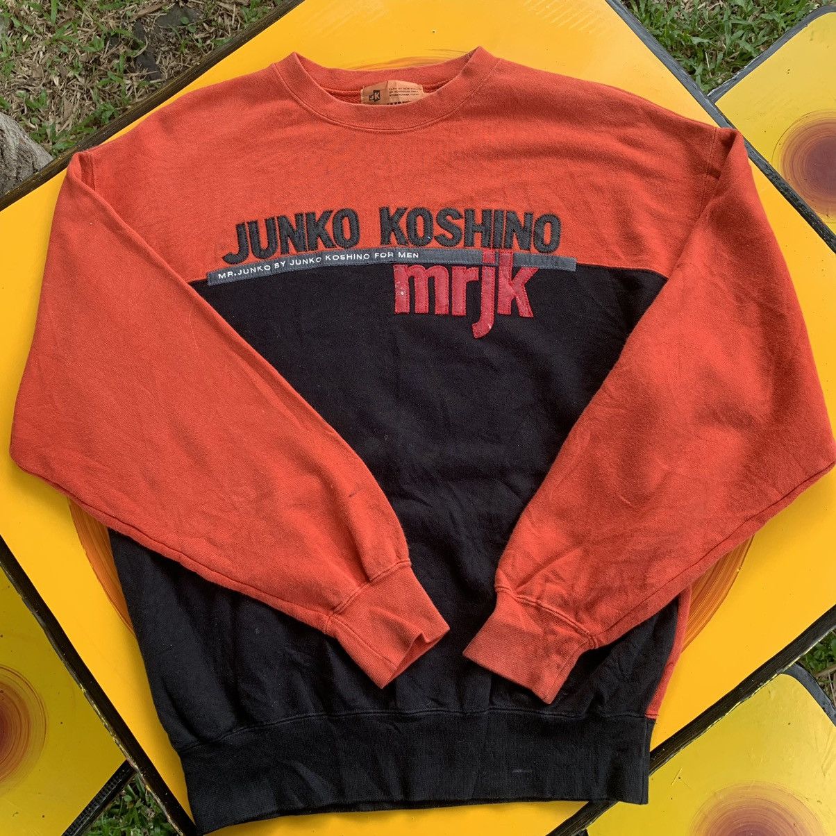 Japanese Brand Mr. Junko by Junko koshino for Men vintage 90s sweatshirt Size US M / EU 48-50 / 2 - 13 Thumbnail